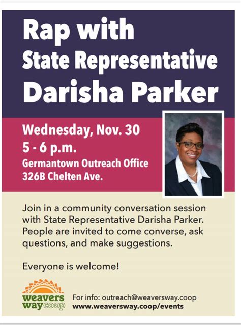 Rap With State Representative Darisha Parker G Town Radio