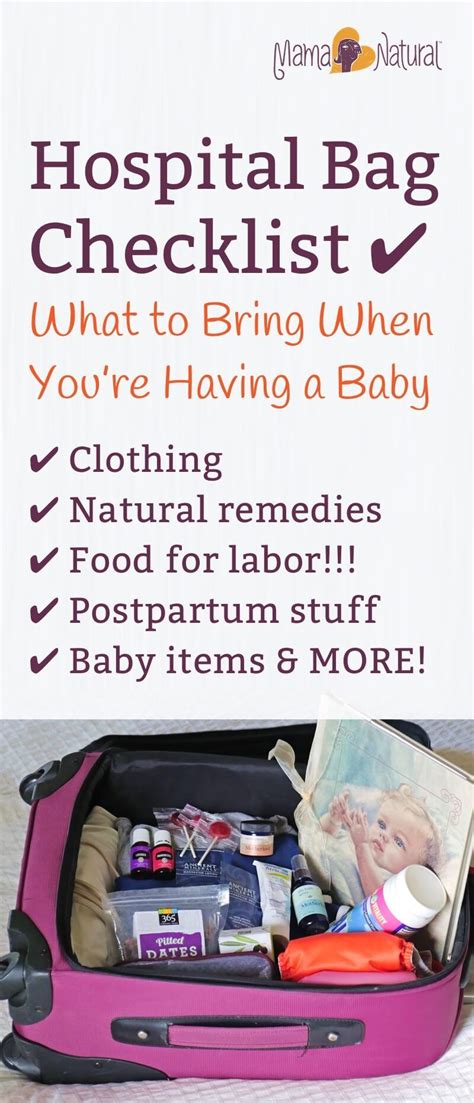 The hospital will supply you with a gown, slippers, disposable underwear, and basic toiletries. Hospital Bag Checklist: What to Bring for Mom and Baby ...