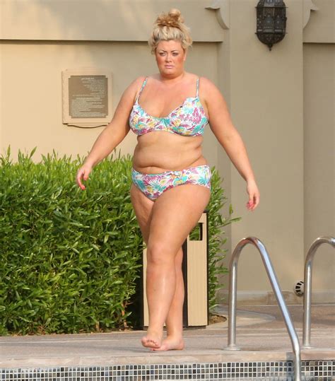 Gemma Collins In Bikini In Dubai Hawtcelebs