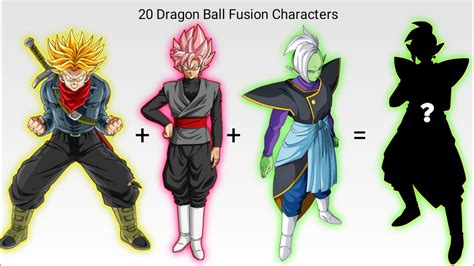 Top 20 Dragon Ball Fusion Characters Charliecaliph Youtube
