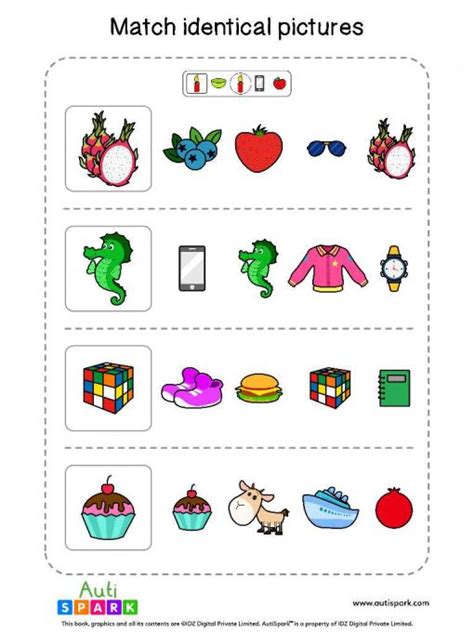 Circle The Yellow Objects 10 Sorting Worksheet Autispark