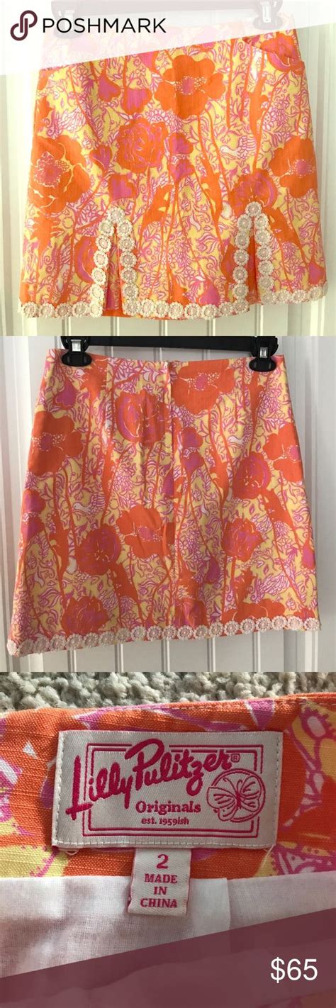 Lilly Pulitzer Originals Embroidered Skirt 2 Embroidered Skirt