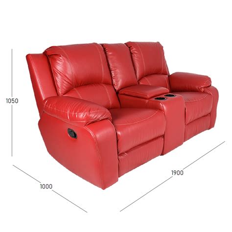 Recliner 2 Seaterconsole Leather Lowest Prices