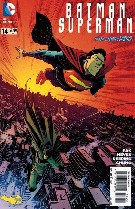 Batman Superman 14 125 Scalera Variant New 52 Ultimate Comics