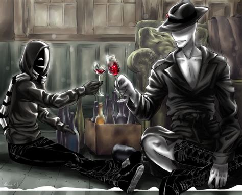 Offenderman And Kagekao Creepypasta Fanart Creepypasta Slenderman Creepypasta Creepypasta