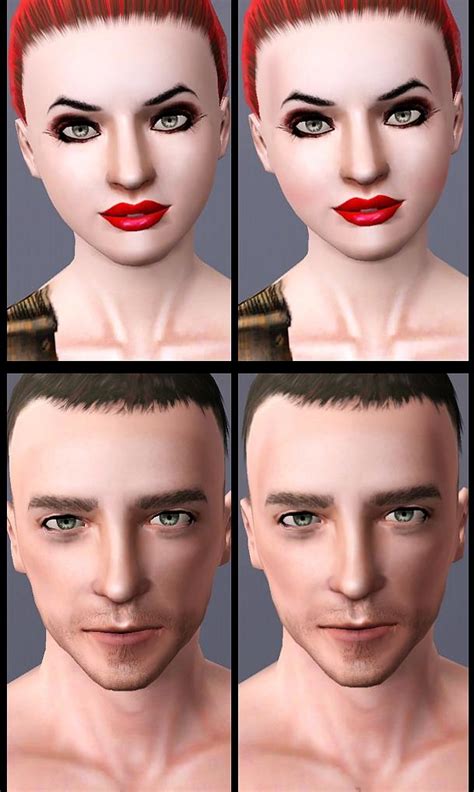 Mod The Sims Face Contouring And Defining Makeup