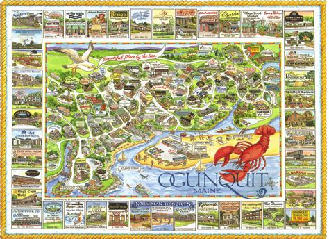 27 Map Of Ogunquit Maine Maps Database Source