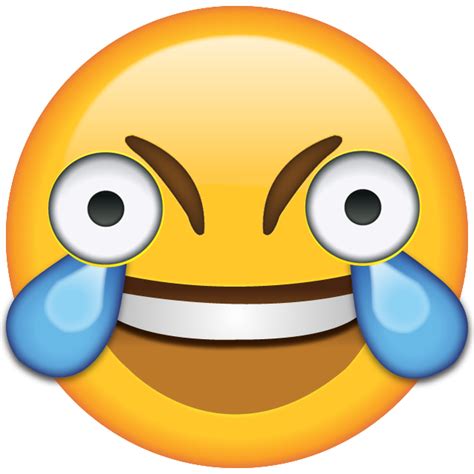 Open Eye Laughing Crying Emoji Hd Open Eye Crying Laughing Emoji Know Your Meme