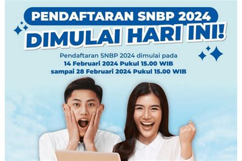 Hari Ini Dibuka Cek Link Daftar SNBP 2024 Syarat Serta Cara Daftarnya FOBIS ID