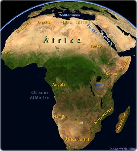 Lo del seo negativo es una broma. Geografia e Informação: Geografia física do continente africano