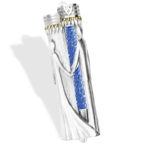 Jewish Wedding Ts Bride Groom Wedding Glass Mezuzah