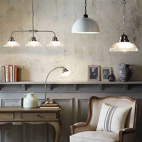 This is john lewis sebastian 7 light drop ceiling light. John Lewis & Partners George Ribbed Glass Ceiling Pendant ...