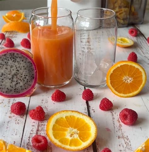 Orange Raspberry Juice Recipe Juicing For Health