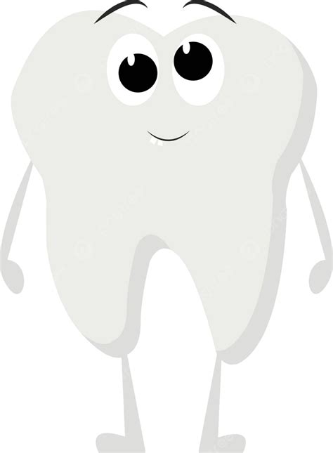 White Teethillustrationvector On White Background Illustration Mouth