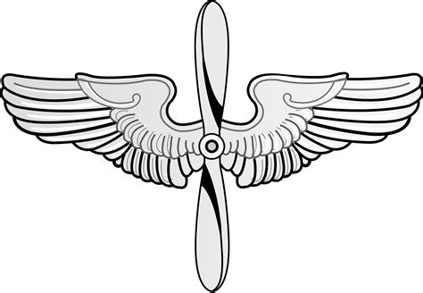 Air Force Pilot Wings Clip Art