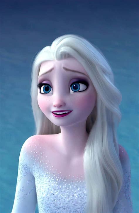 100 Frozen 2 Elsa White Dress Wallpapers