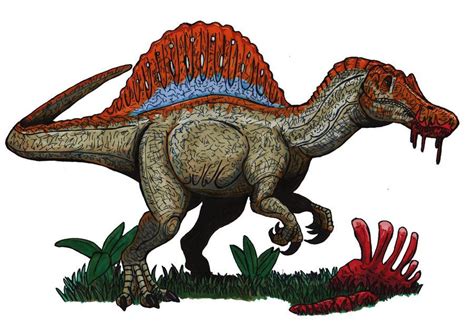 Jurassic Park Spinosaurus Updated 2016 By Hellraptor On Deviantart