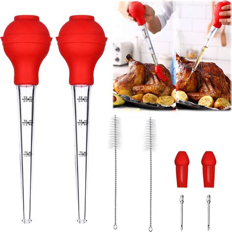 Odowalker Turkey Baster Baster Syringe Turkey Basting For Cooking And Grilling