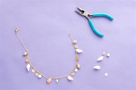 Diy Seashell Jewelry Bracelets Earrnings And Necklaces