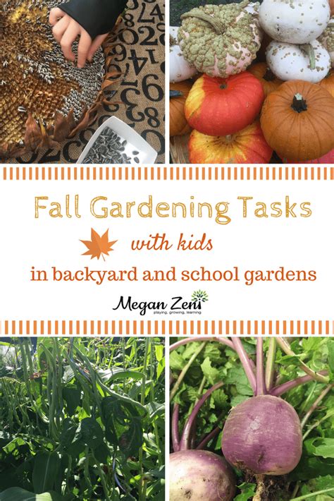 Fall Gardening Tasks With Kids