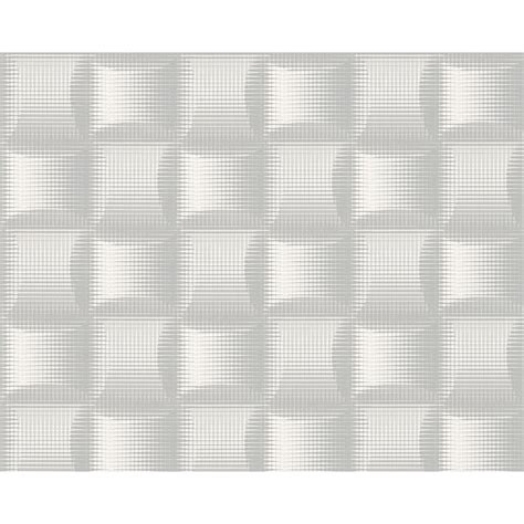As Creation Square Pattern 3d Stripe Effect Textured Non