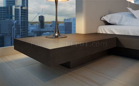 Worth Hb39a Platform Bed By Modloft With Built In Side Tables