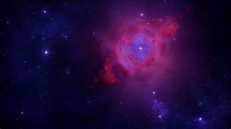 Download Wallpaper 1366x768 Galaxy Nebula Stars Space