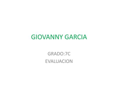 Giovanny Garcia
