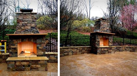 Custom Outdoor Fireplaces And Fire Pits In Metro Atlanta