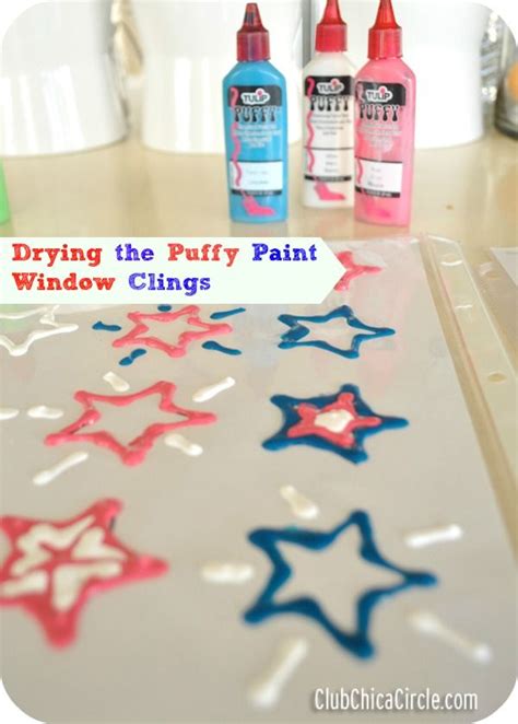 Diy Patriotic Window Cling Craft Tween Crafts Window
