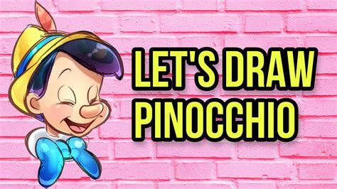 How To Draw Pinocchio Step By Step Youtube