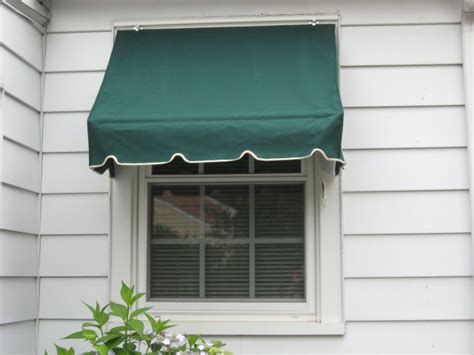 Single Window Awning With Ropes And Pulleys Kreiders Canvas