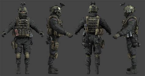 Modern Soldier Modern Warfare Soldier Concept