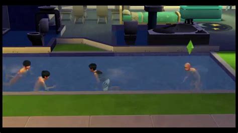 The Sims 4 Children Swimming For Their Lives Youtube