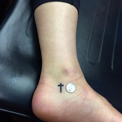 50 Unique Small Cross Tattoo Designs Simple And Lovely Yet Meaningful