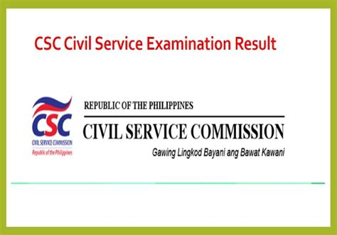 Cse Results Civil Service Exam Result June Out Csc Foe Poe Bclte