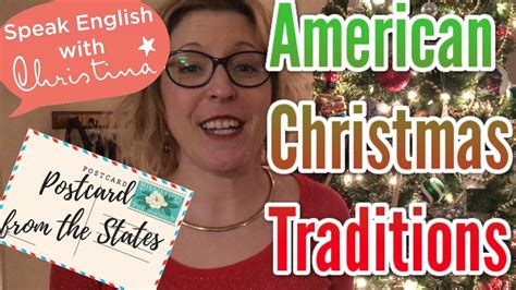American Christmas Traditions Postcard From The Usa Youtube