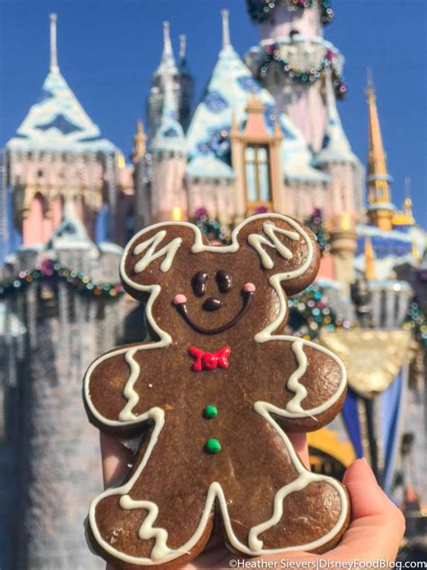 Where To Find Mickey Mouse Gingerbread Man Cookies In Disney World And The Recipe Disney By