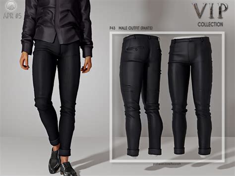 Male Outfit Pants By Busra Tr From Tsr • Sims 4 Downloads