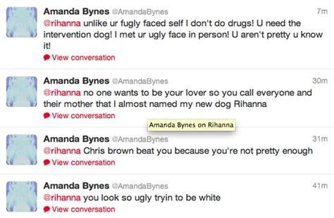 Amanda Bynes Twitter Rihanna