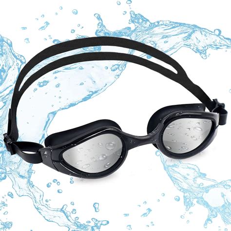 weyeen swimming goggles anti fog leak proof uv protection swim goggles with silicon gasket and