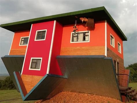Strange Property Upside Down House In Hartebeestpoort South Africa