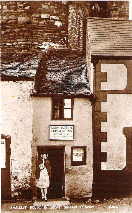 Smallest House In Great Britain Postcard C1920s30s The Quay