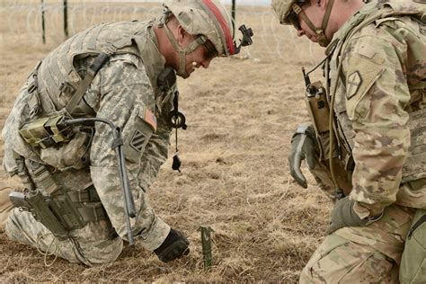 National Guard Army Reserve Combat Engineers Clear Obstacles Build