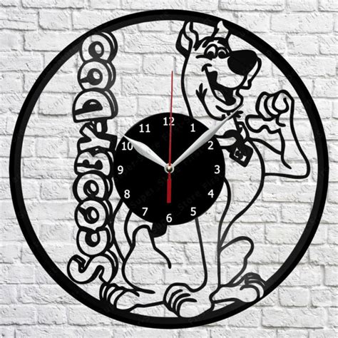 Scooby Doo Vinyl Record Wall Clock Home Fan Art Decor 12 30 Cm 7235