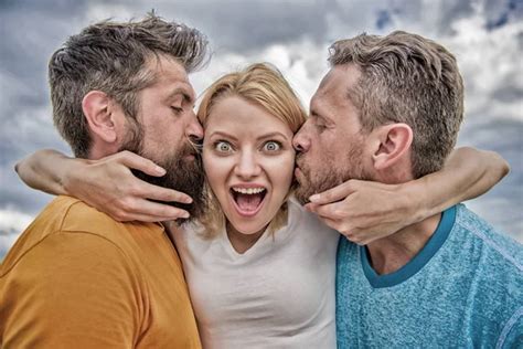 Girl Hugs With Two Guys Love Triangle Ultimate Guide Avoiding Friend