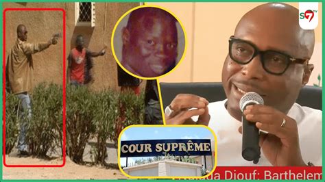 Vidéo Aff Ndiaga Diouf BARTH catégorique je n irais pas à la Cour