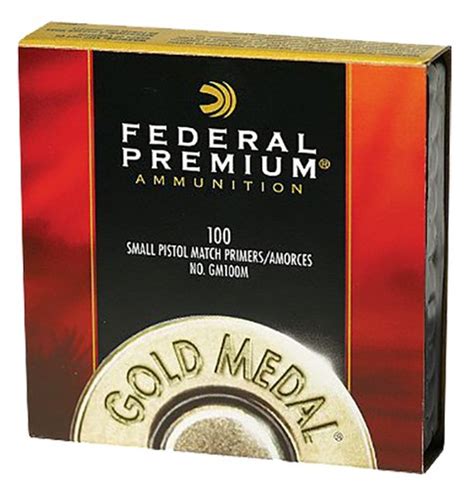 Federal Gold Medal Match Ederal Gold Medal Small Rifle Primers