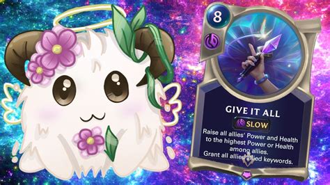 Give It All Poros All Games Vod Legends Of Runeterra Lor Poro Deck