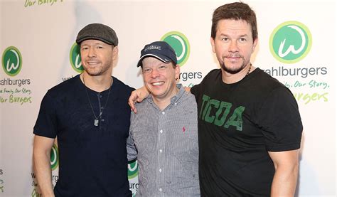 Mark Wahlberg With His Brothers